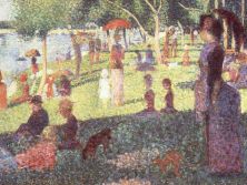 sunday afternoon on the isle of lan grande jatte (study) 1884-1886.jpg